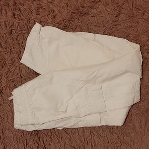 White Polo boys cargo pants